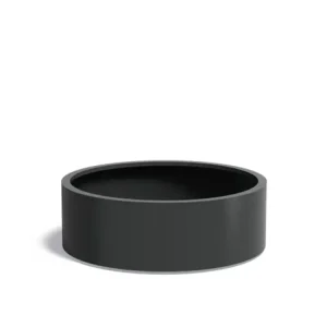 Beperkt Aanbod Adezz Circum Aluminium Plantenbak Rond 120 x 120 x 40 cm Zwartgrijs