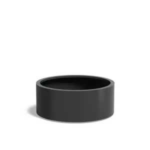 Adezz Circum Aluminium Plantenbak Rond 100 x 100 x 40 cm Zwartgrijs Finale Uitverkoop