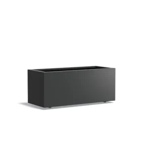 Adezz Carrez Aluminium Plantenbak Rechthoek met Wielen 120 x 50 x 50 cm Zwartgrijs Nu Kopen