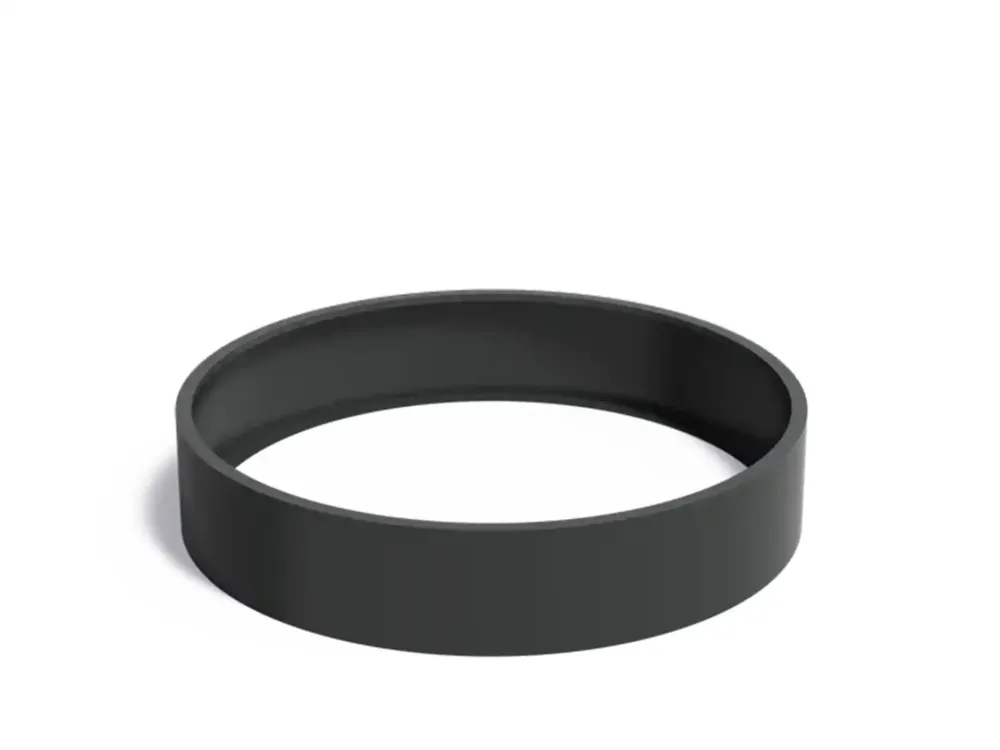 Nieuw Adezz Circum Aluminium Plantenbak Rond Zonder Bodem 200 x 200 x 40 cm Zwartgrijs
