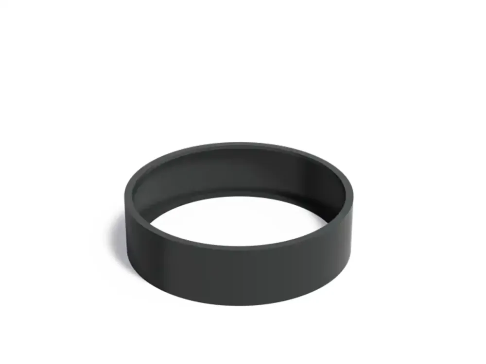 Premium Adezz Circum Aluminium Plantenbak Rond Zonder Bodem 150 x 150 x 40 cm Zwartgrijs