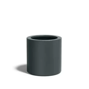 Snelle Levering Adezz Circum Plantenbak Polyester Rond Recht 60 x 60 x 60 cm Antractietgrijs