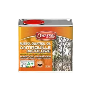 Snelle Levering Adezz behandeling voor cortenstaal Owatrol 0,5 ltr.