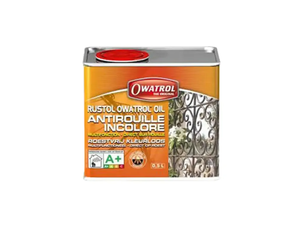 Snelle Levering Adezz behandeling voor cortenstaal Owatrol 0,5 ltr.