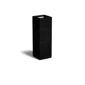 Adezz Carrez Plantenbak Polyester Vierkant 40 x 40 x 120 cm Gitzwart Populair