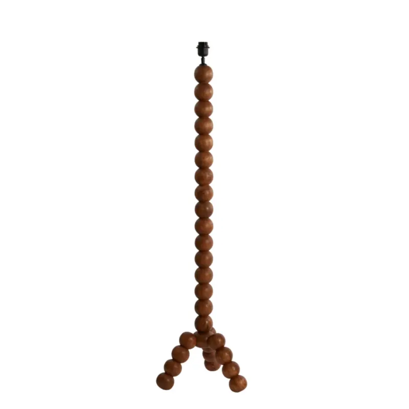 Speciale Aanbieding Vloerlamp VEGLIO hout olie bruin