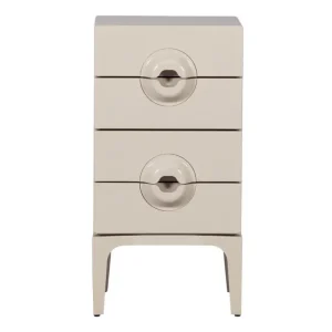 Bestseller WOOOD Merge ladekast 4 lades hout greige