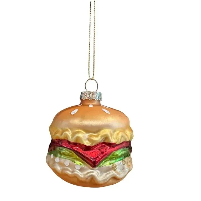 Veilige Betaling Kerst Hamburger ornament