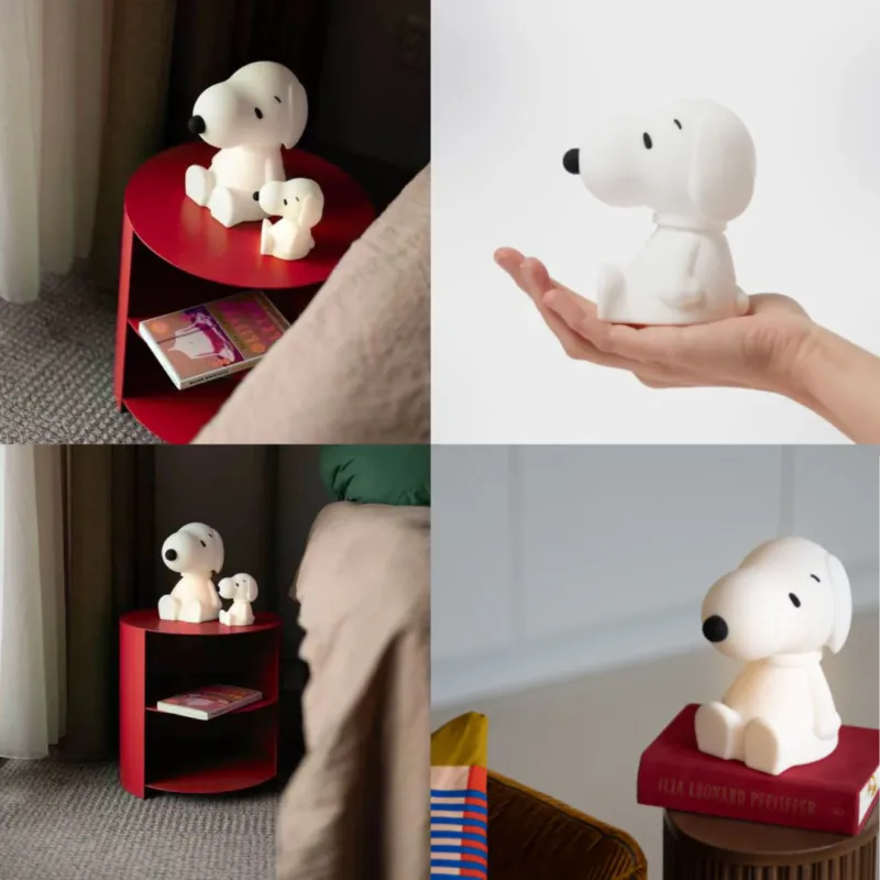 Finale Uitverkoop Snoopy Bundle of Light Portable Taffellamp White