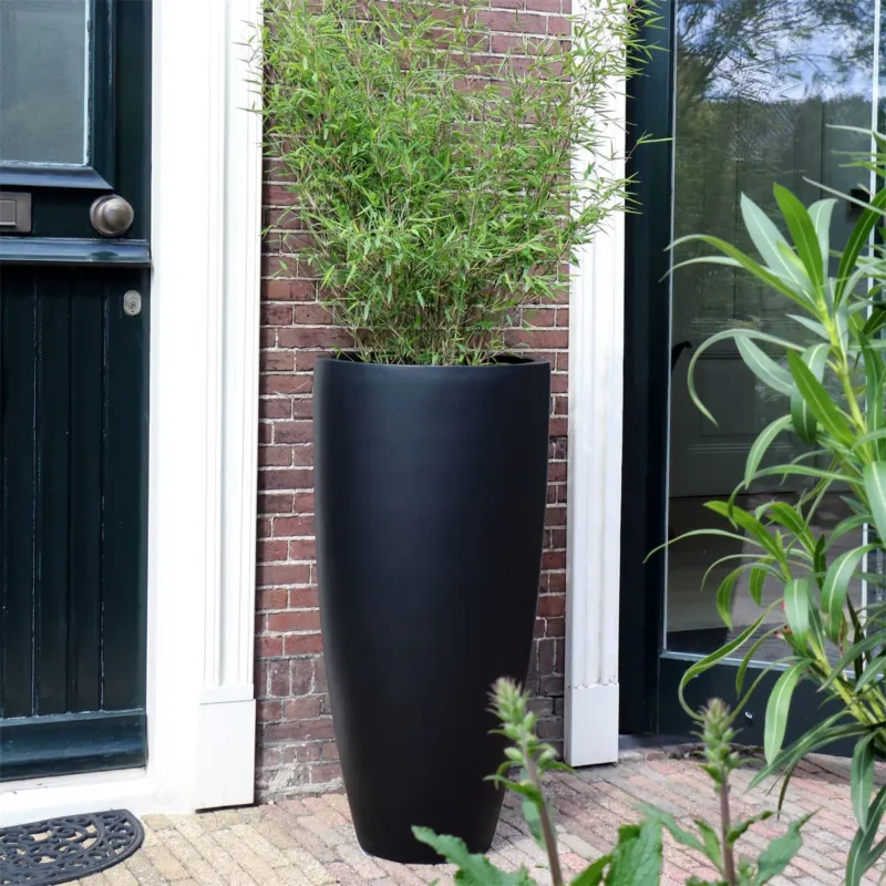 Bloempot Kentucky black M voor binnen& buiten Exclusieve Aanbieding