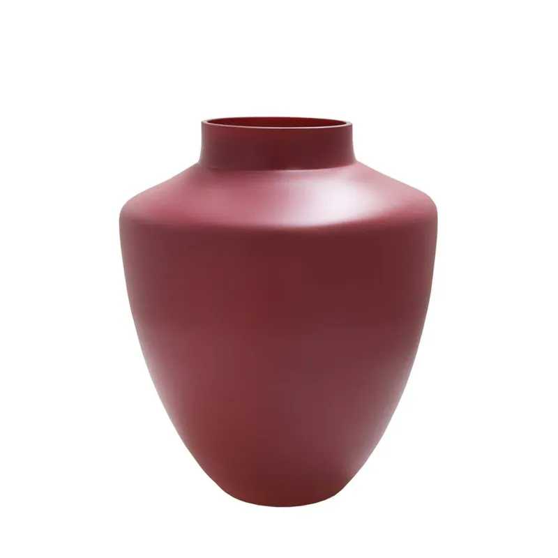 Speciale Aanbieding Tugela Mawe vaas – Glazen vaas in paarsrode tint Ø24,5–28 cm