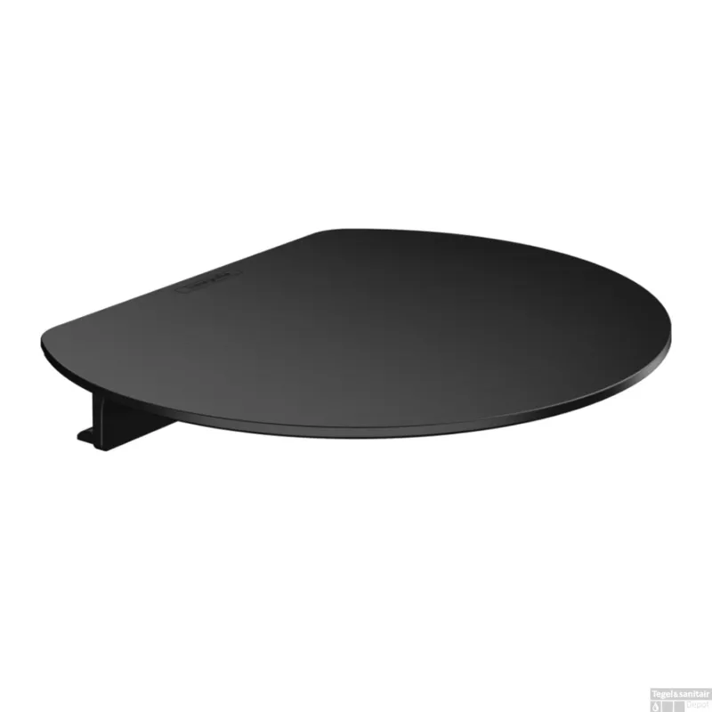 Flitsaanbieding Planchet HansGrohe WallStoris Mat Zwart