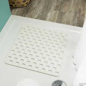 Veiligheidsmat Sealskin Doby Rubber 50x50 Wit Fabrieksprijs