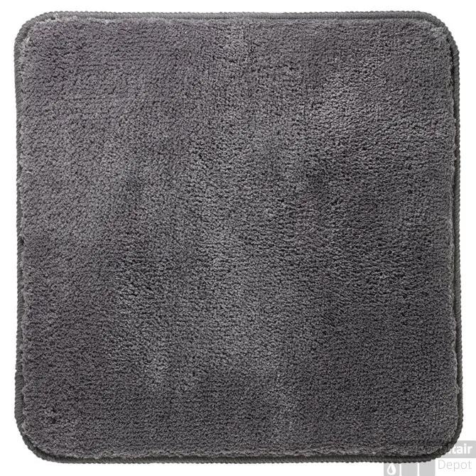 Rechtstreeks Van De Fabrikant Bidetmat Sealskin Angora 100% Polyester 60x60x2 cm Grijs
