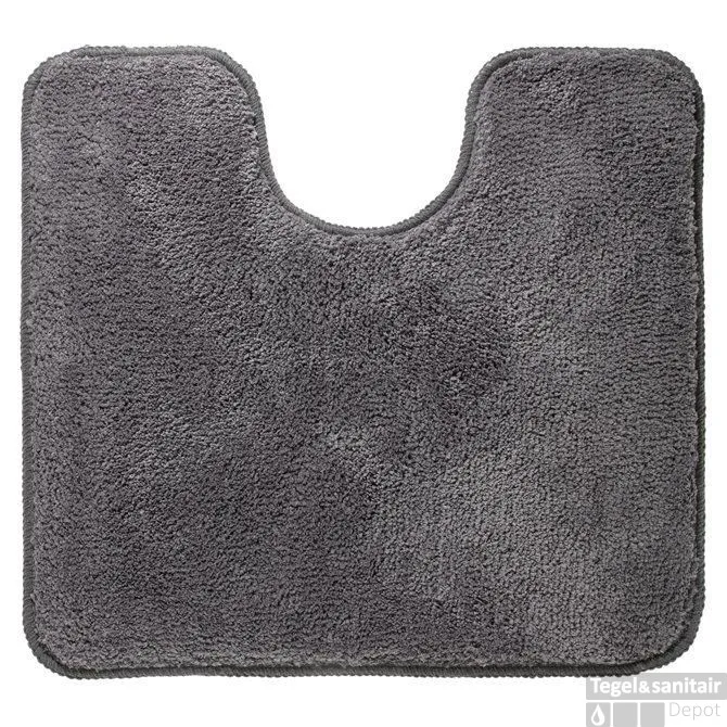 Toiletmat Sealskin Angora 100% Polyester 60x55x2 cm Grijs Tijdelijk Beschikbaar