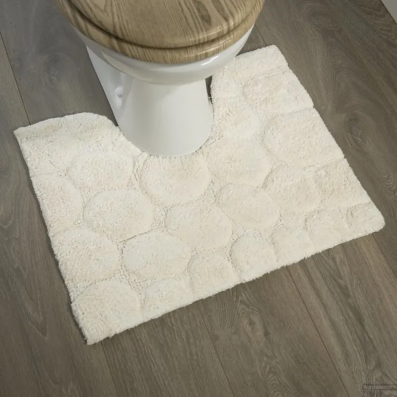 Toiletmat Sealskin Pebbles Katoen 60x50 cm Ivoor Dagaanbieding
