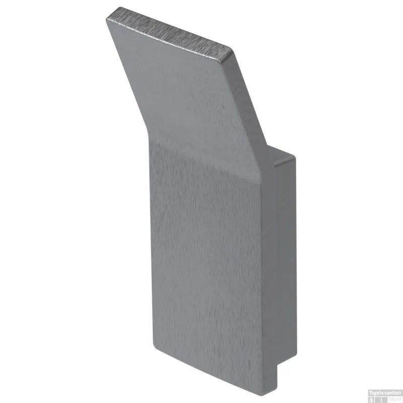 Handdoekhaak Haceka Aline Grey 3,6x8,7 cm Aluminium Mat Grijs Rechtstreeks Van De Fabrikant