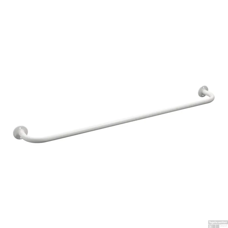 Korting Handdoekhouder Sapho Aqualine 87.4x11.2 cm Wit