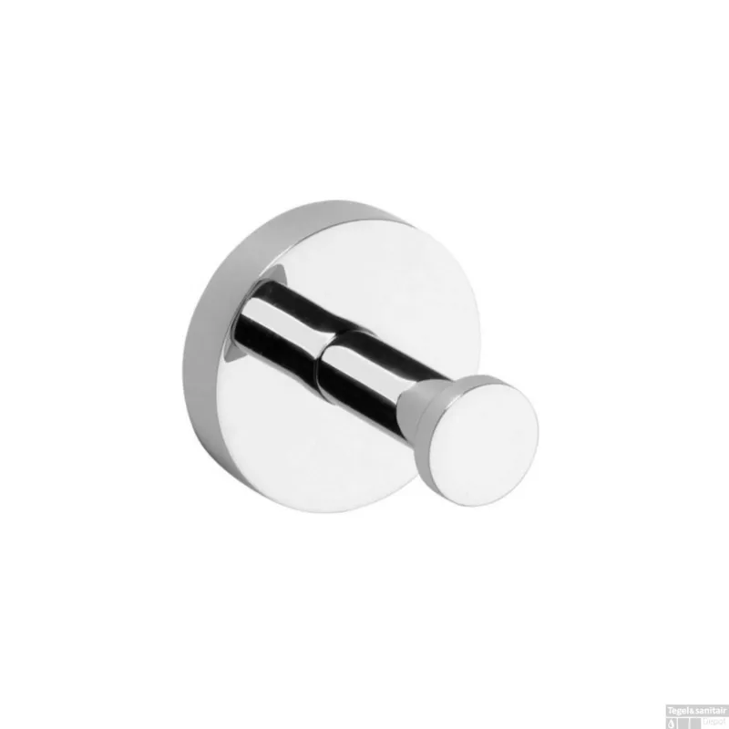 Handdoekhaak Sapho X-Round 5.5x5.5 cm Chroom Gecertificeerd