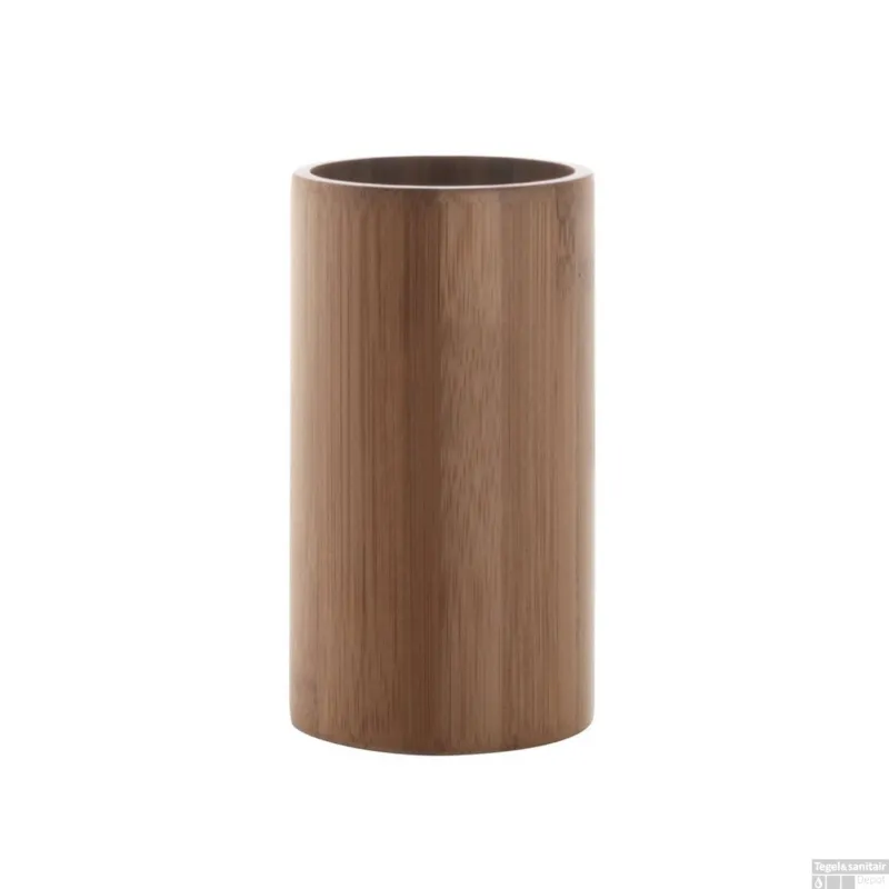 Beperkt Aanbod Tandenborstelhouder Sapho Altea Vrijstaand 12x7 cm Bamboe