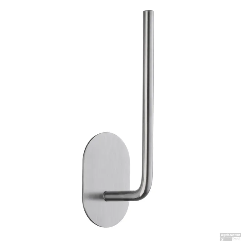 Seizoensaanbieding Reserverolhouder Smedbo Xtra 5.7x13 cm Zelfklevend Geborsteld RVS