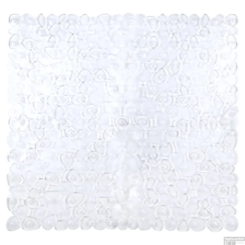 Dagaanbieding Veiligheidsmat Differnz Lapis PVC 54x54 cm Transparant