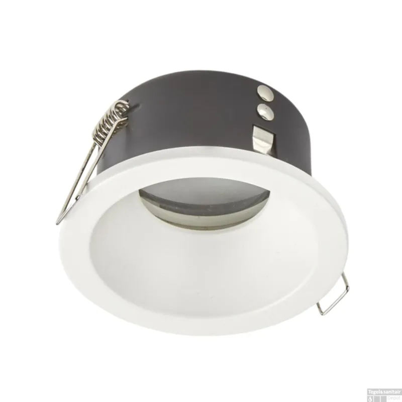Laatste Kans Inbouw LED-Spot Bellezza Bagno Nick IP65 8,5x4.5 cm LED Mat Wit
