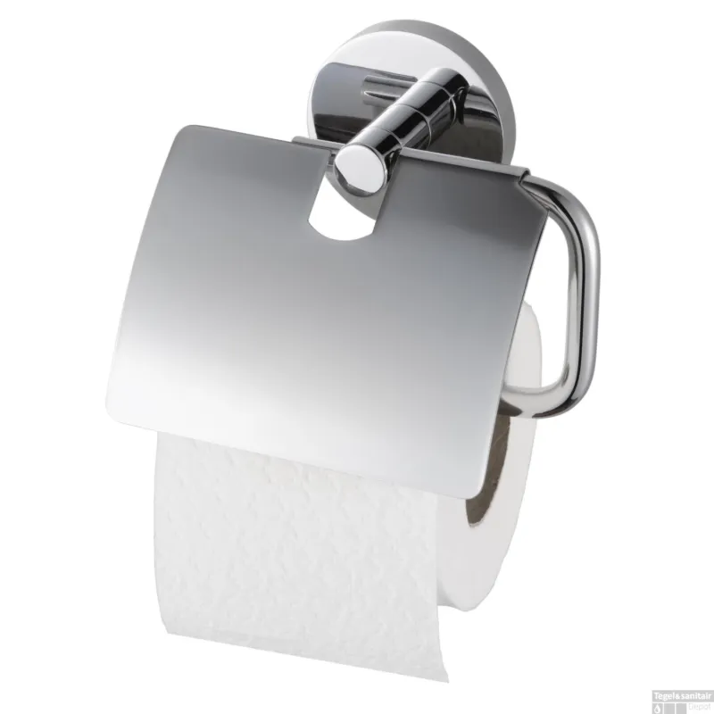 Beste Prijs Toiletrolhouder Haceka Aqualux PRO2000 met Klep Chroom