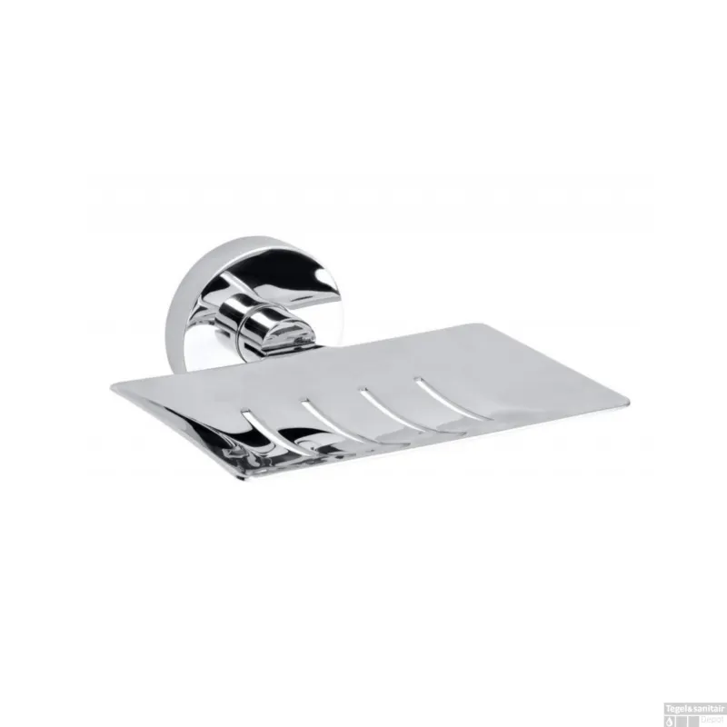 Koop Online Zeephouder Sapho X-Round Hangend 12.5x5.5 cm Chroom