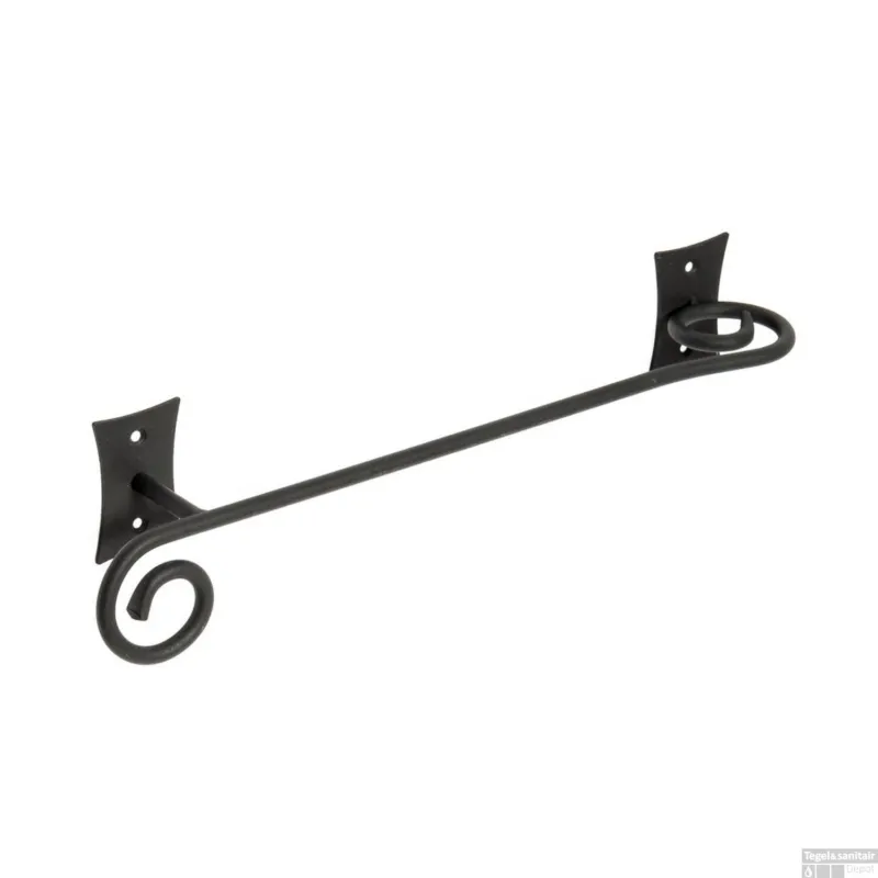 Handdoekhouder Sapho Rebecca Hangend 38.3 cm Zwart Laatste Versie