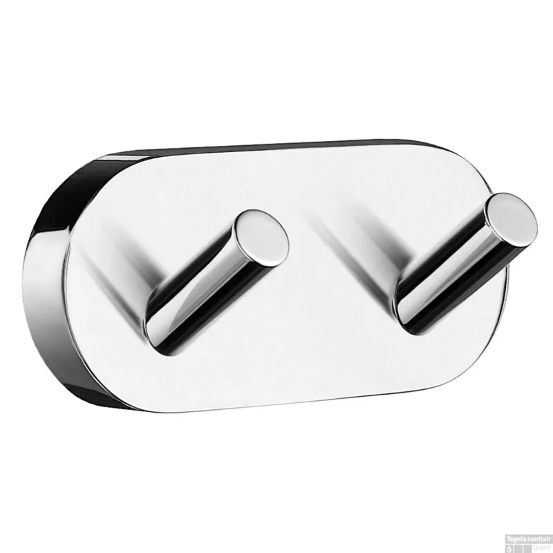 Actieprijs Handdoekhaak Smedbo Home Dubbel 9x4 cm Chroom