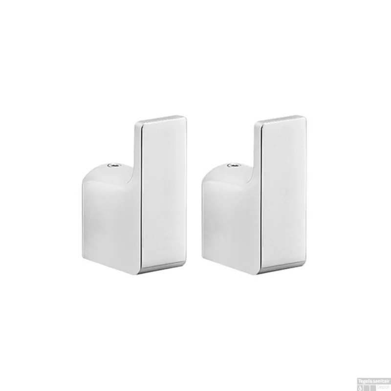 Handdoekhaak 2PCS Sapho Pirenei 2x5.3 cm Chroom Beperkt Aanbod