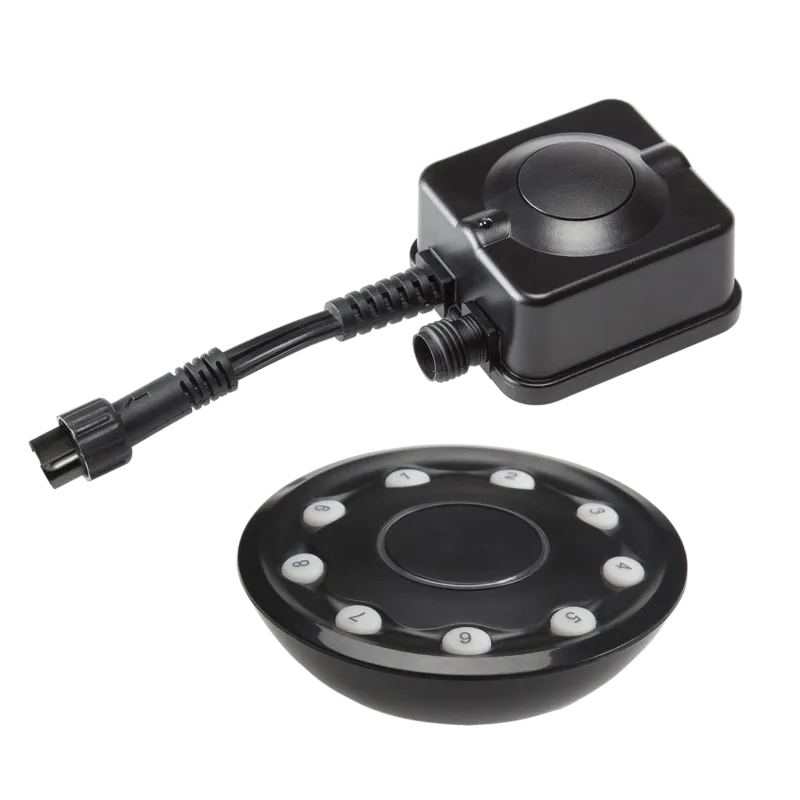 Laatste Versie 12V afstandsbediening en ontvanger (max 150W) Garden Lights