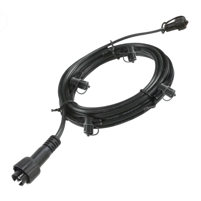 10m hoofdkabel met 4 aansluitingen (SPT-1W) Garden Lights Veilige Betaling