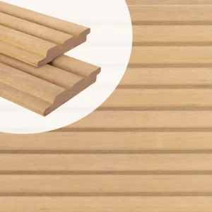 Uitverkoop Tripleprofiel Bankirai Hardhout 2.2x14.5cm - 485 cm