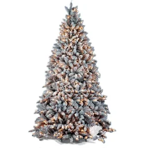 Uitverkoop Kunstkerstboom besneeuwd Winterberg Hoogte 300 cm, diameter 152 cm, 3232 takken