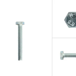 Tapbout Verzinkt M8 x 40 / 60 mm - Per doos 200 stuks - 60 mm Snelle Levering