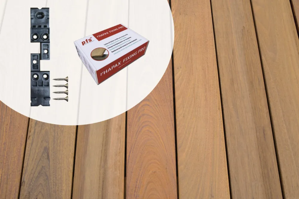 Favoriet Hapax Fixing Pro - Vlonderplank Houders Voor Onzichtbare Bevestiging - Doos 100 Stuks