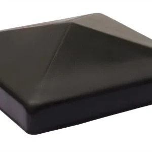 Alleen Vandaag Paalkap Zwart voor 12x12cm Palen - Per Stuk