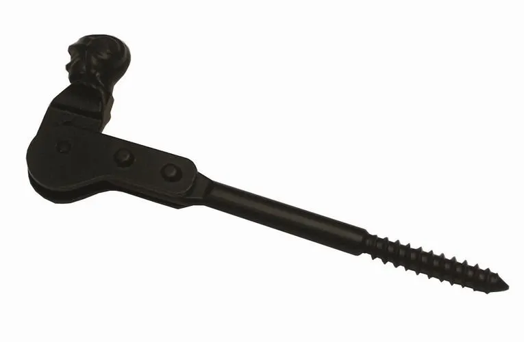 Luikvastzetter Zwart - 10 mm - 16,5 cm Goedkoop