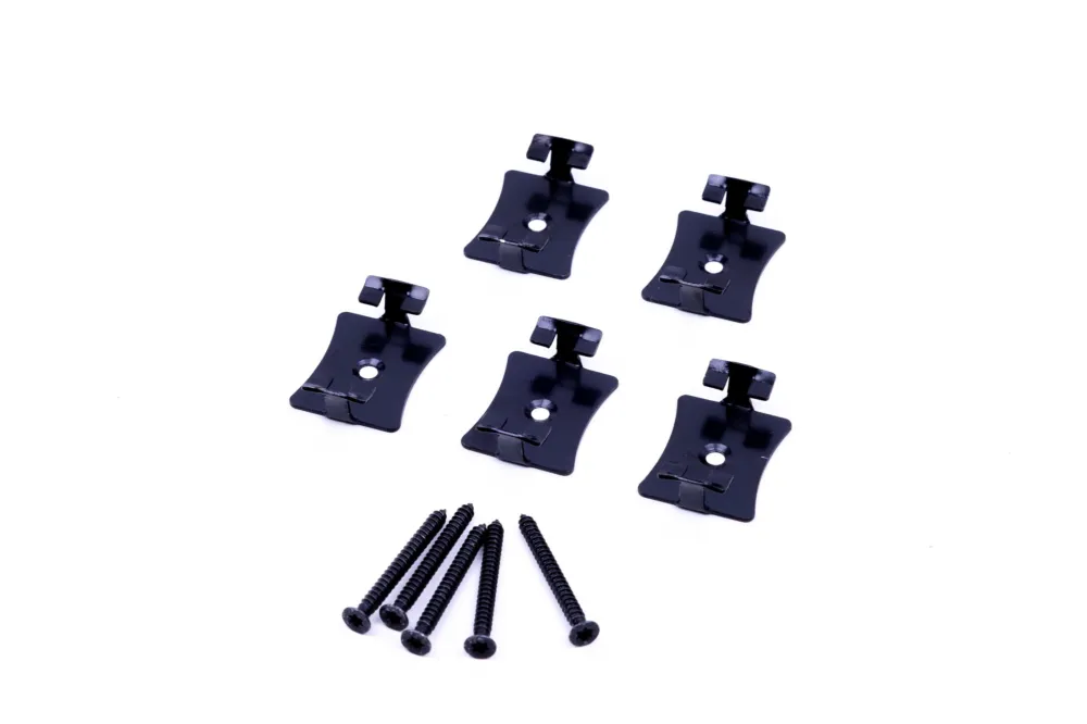 Bamboe Vlonderplank Clips + Schroeven - Doosje 100 stuks Hoge Kwaliteit