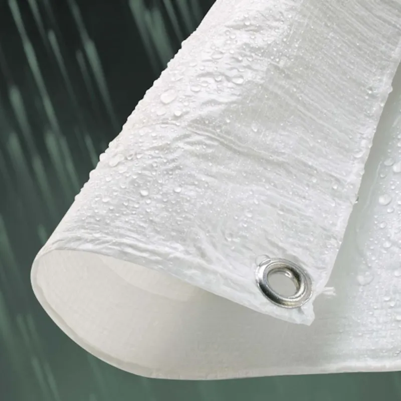 Waterdicht Afdekzeil Wit - 90 gram per M2 - 4 m Beste Prijs