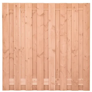Gereduceerde Prijs Tuinscherm Douglas 180 x 180 cm - 17 planks geschaafd