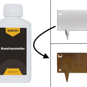 Roestversneller 0,25 Liter voor Cortenstaal en meer - voor 5 m2 Actieprijs