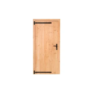 Douglas enkele klampdeur 100x205 cm linksdraaiend - zwart beslag Laatste Kans