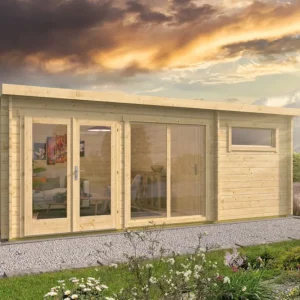 Blokhut Flow 2.0 595x400x223cm Hete Deal
