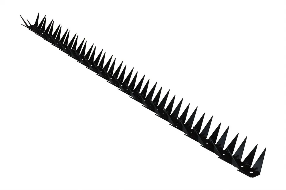 Aanbieding Anti Klim Strips Voor Schuttingen Zwart - 100 cm