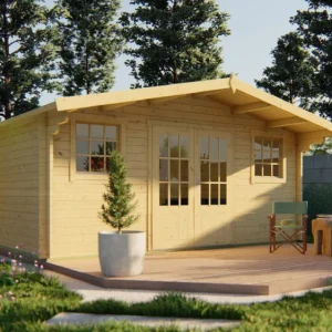 Blokhut Karen 500x390x243cm Hoge Kwaliteit