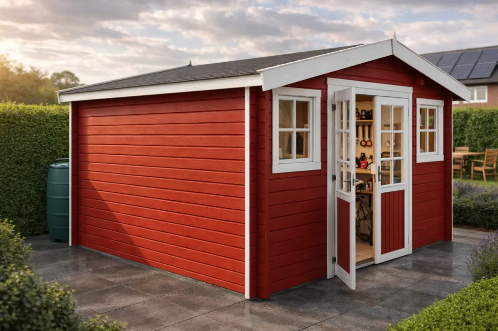 Blokhut Juha 400x300cm Speciale Aanbieding