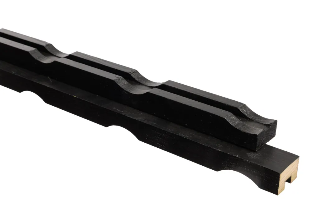 Houten Rachel Zwart 2.8 x 4.5 cm Geimpregneerde Ventilatielat voor Gevelhout - 450 cm Hete Deal
